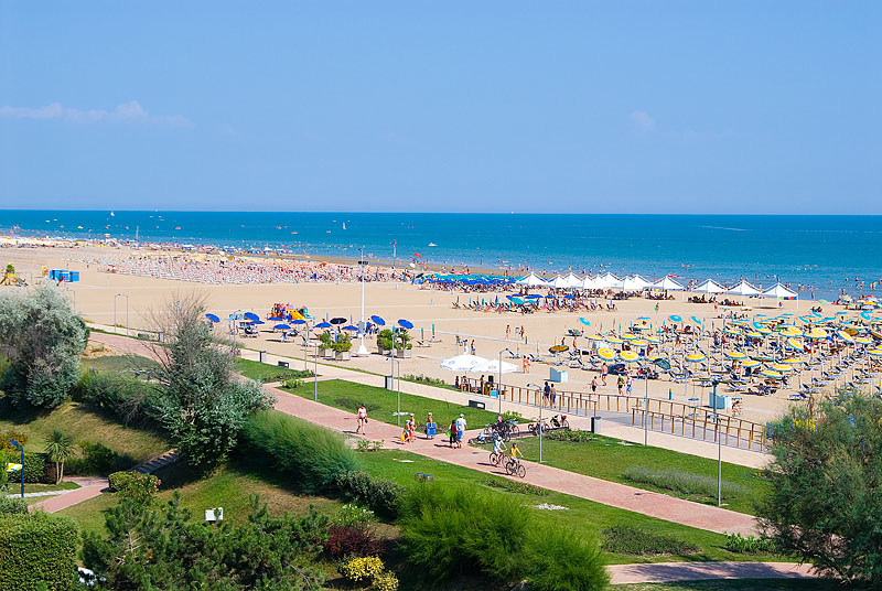 La spiaggia di Bibione